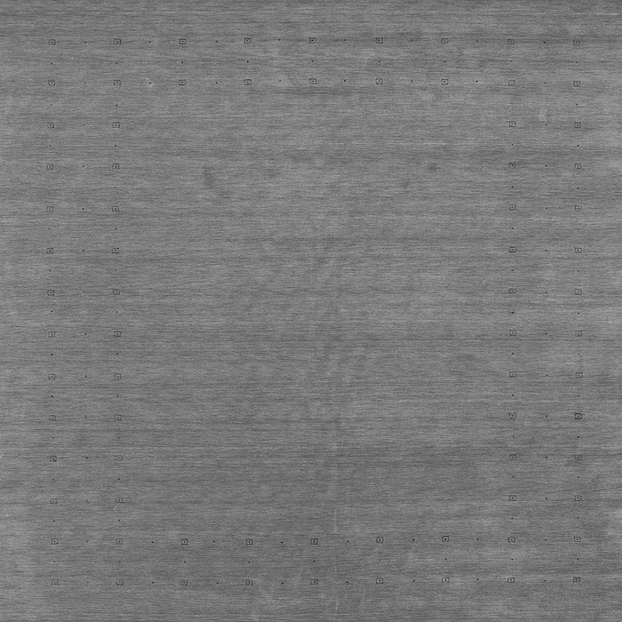 Round Machine Washable Abstract Gray Contemporary Rug, wshcon2449gry