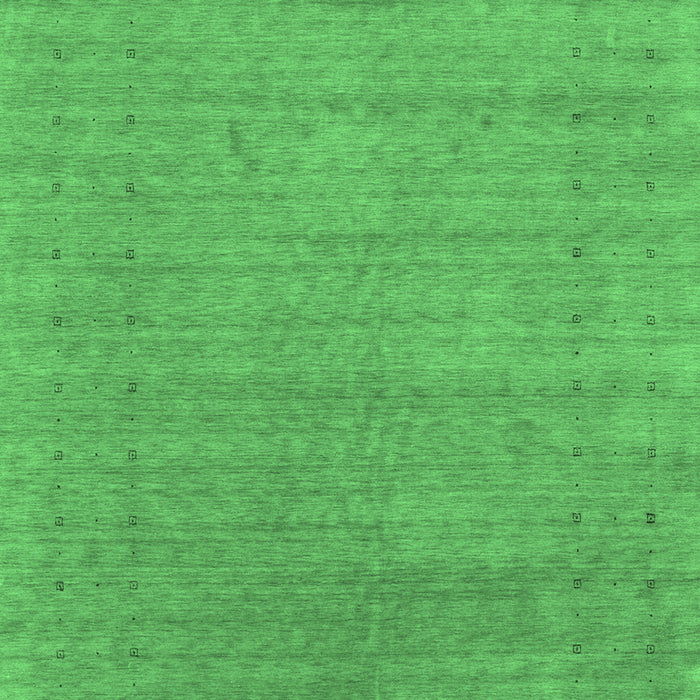 Machine Washable Abstract Emerald Green Contemporary Area Rugs, wshcon2449emgrn