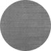 Square Abstract Gray Contemporary Rug, con2449gry