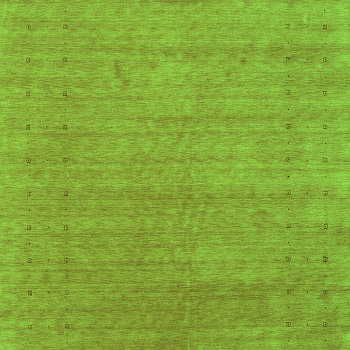 Serging Thickness of Machine Washable Abstract Green Contemporary Area Rugs, wshcon2449grn