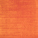 Serging Thickness of Abstract Orange Contemporary Rug, con2449org