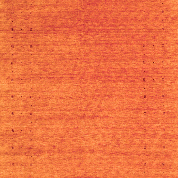 Abstract Orange Contemporary Rug, con2449org