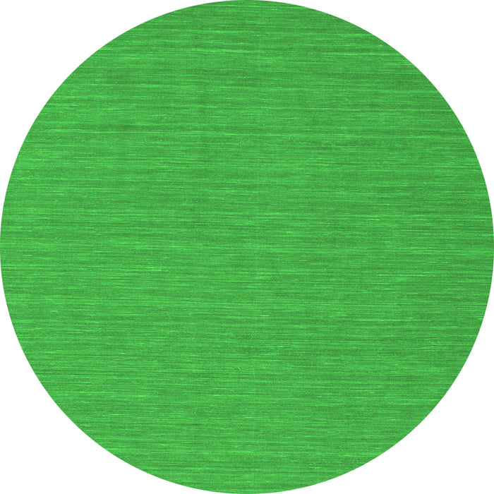 Square Abstract Green Contemporary Rug, con244grn
