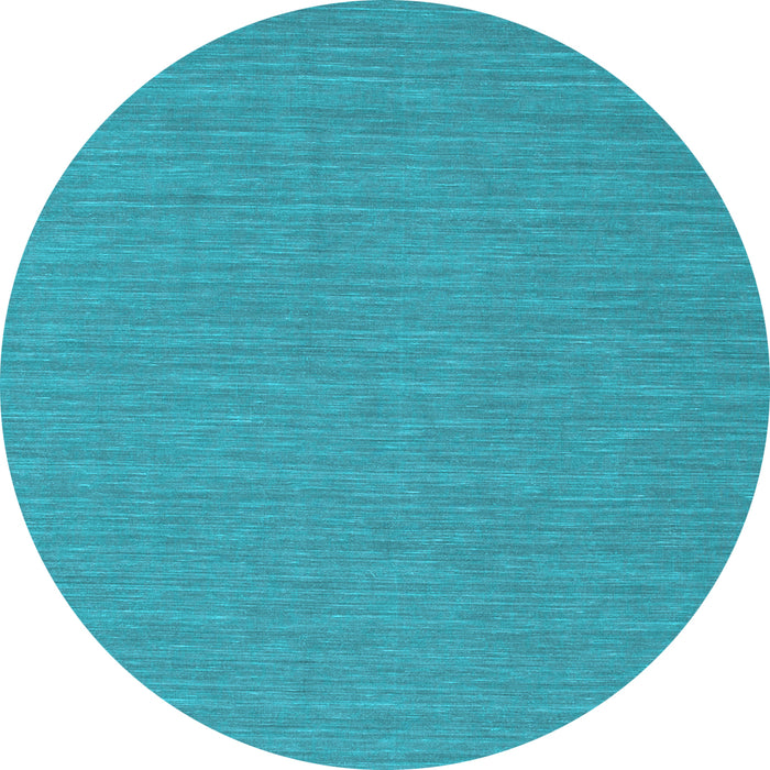 Round Machine Washable Abstract Light Blue Contemporary Rug, wshcon244lblu