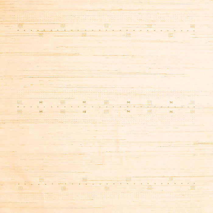 Serging Thickness of Solid Orange Modern Rug, con2450org