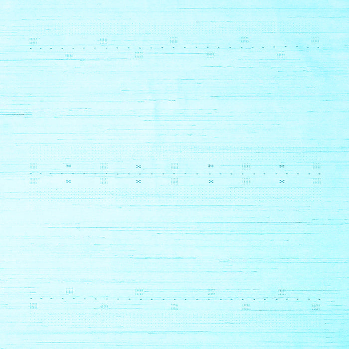 Square Solid Light Blue Modern Rug, con2450lblu