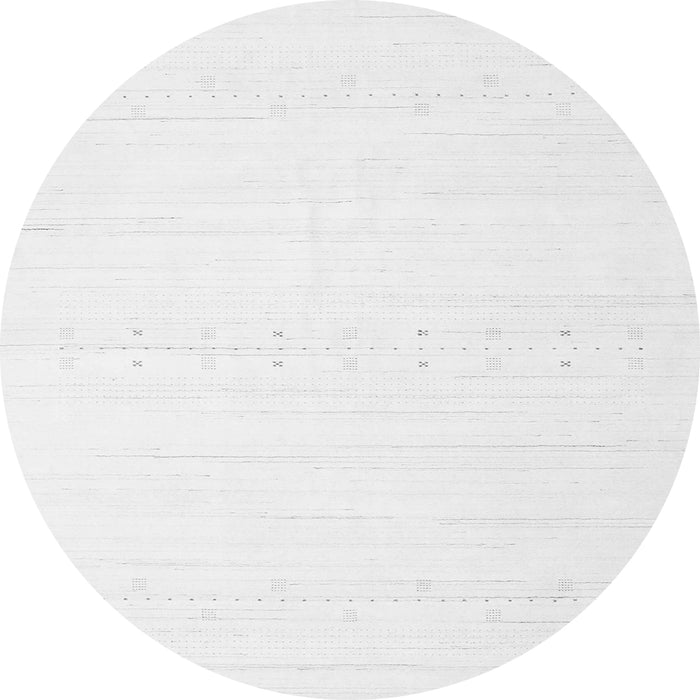 Machine Washable Solid Gray Modern Rug, wshcon2450gry