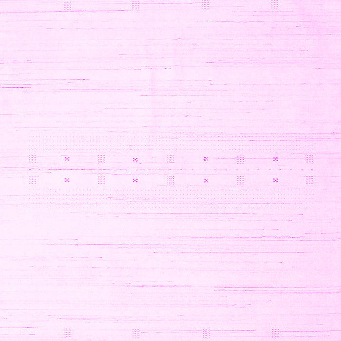 Machine Washable Solid Pink Modern Rug, wshcon2450pnk