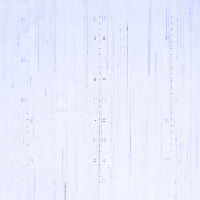 Square Machine Washable Solid Blue Modern Rug, wshcon2450blu
