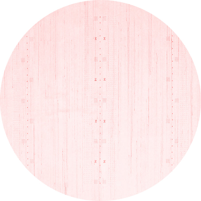 Machine Washable Solid Red Modern Rug, wshcon2450red