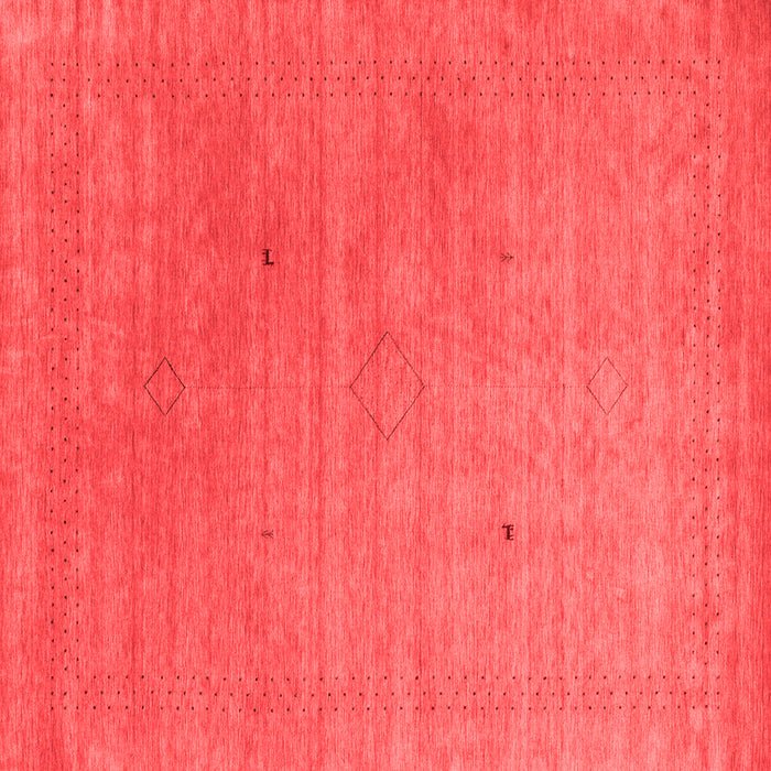 Abstract Red Contemporary Rug, con2451red
