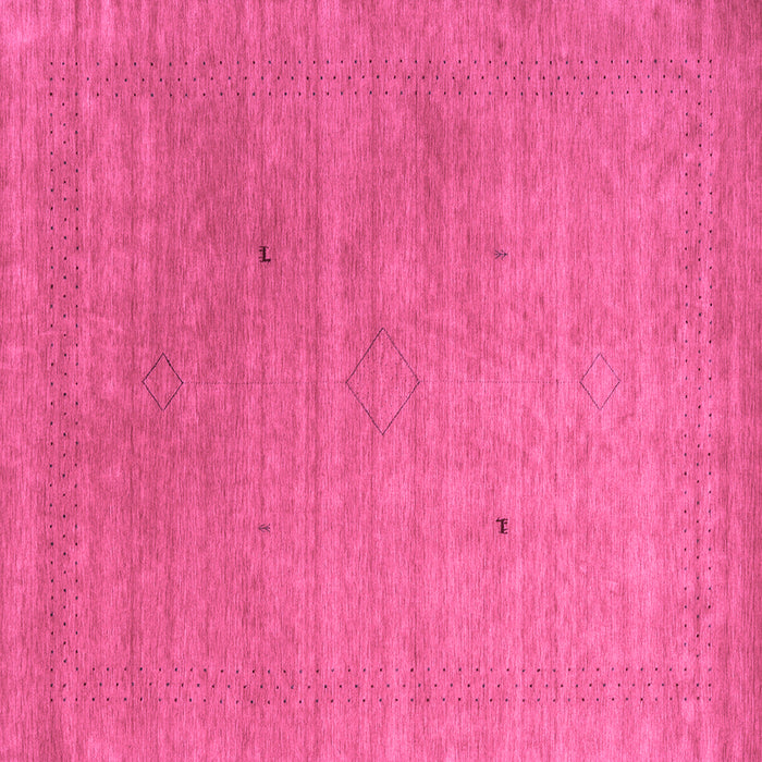 Square Abstract Purple Contemporary Rug, con2451pur