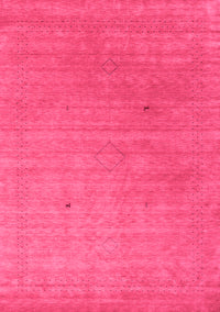 Abstract Pink Contemporary Rug, con2451pnk