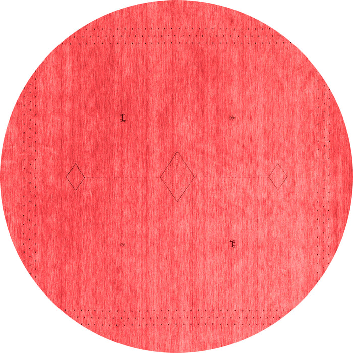 Abstract Red Contemporary Rug, con2451red