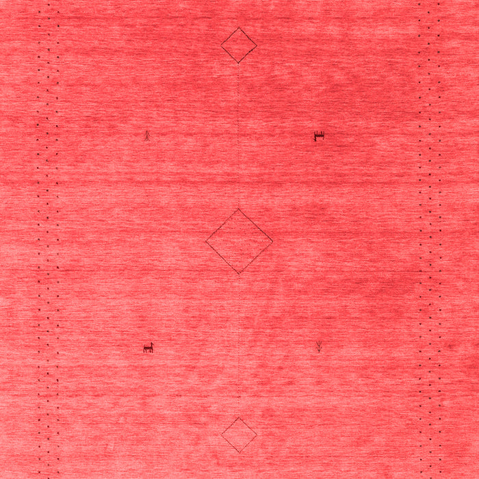 Abstract Red Contemporary Area Rugs