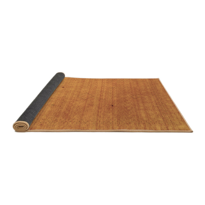 Sideview of Abstract Brown Contemporary Rug, con2451brn