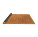 Sideview of Abstract Brown Contemporary Rug, con2451brn