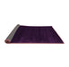 Sideview of Abstract Pink Contemporary Rug, con2452pnk