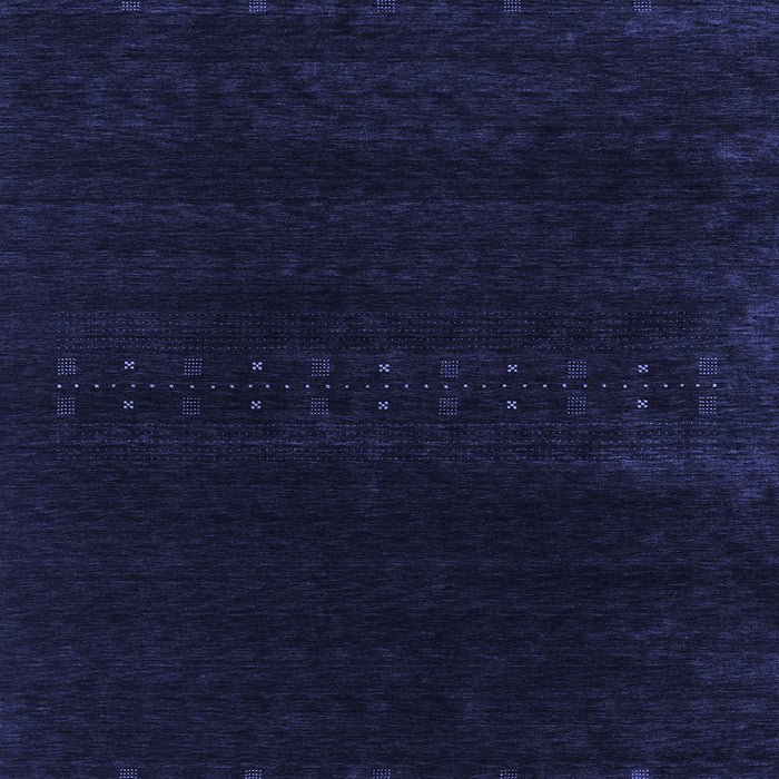 Abstract Blue Contemporary Rug, con2452blu