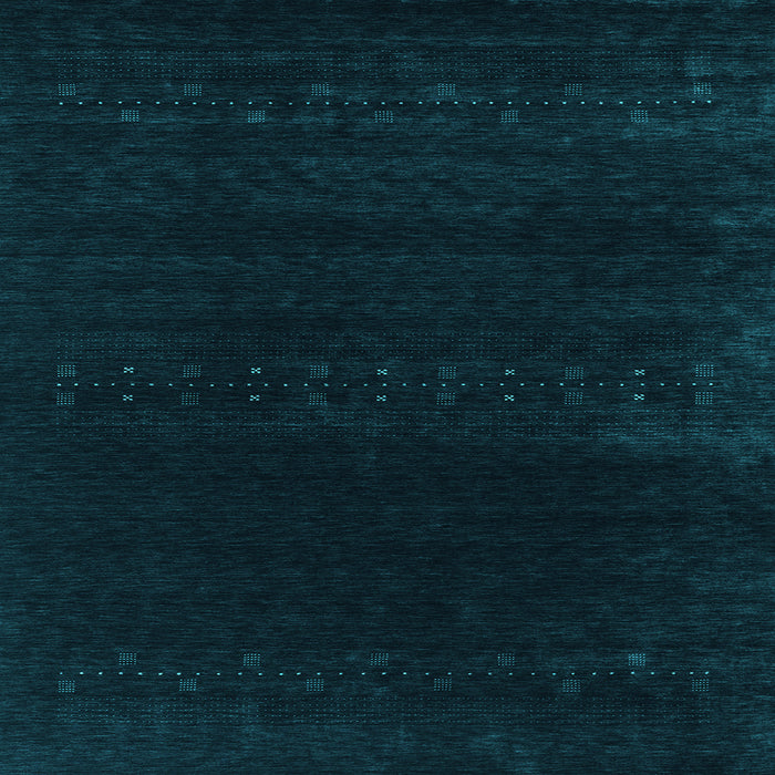 Square Machine Washable Abstract Light Blue Contemporary Rug, wshcon2452lblu