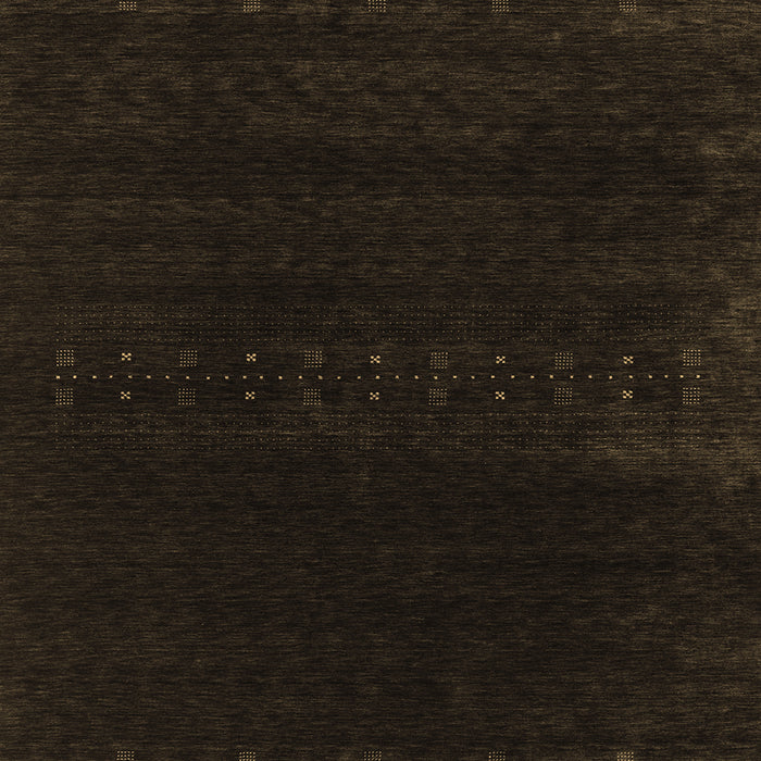 Abstract Brown Contemporary Rug, con2452brn