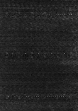 Abstract Gray Contemporary Rug, con2452gry