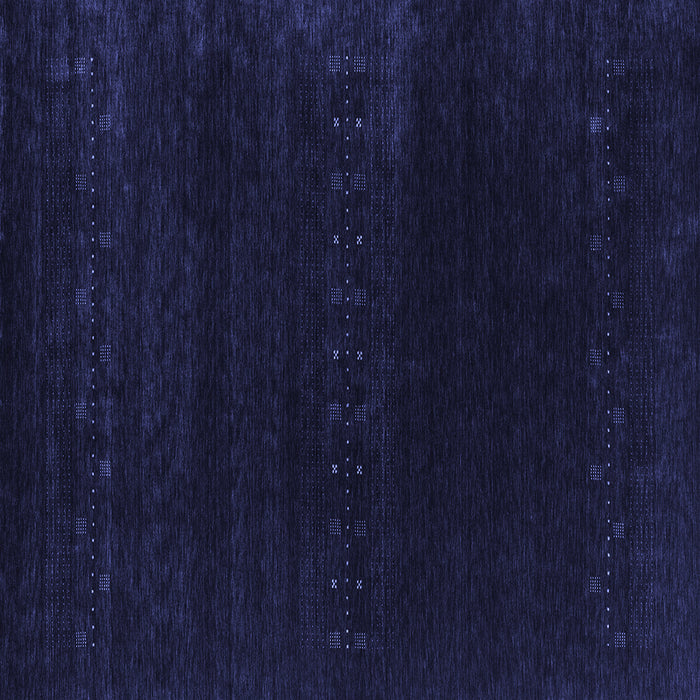 Square Machine Washable Abstract Blue Contemporary Rug, wshcon2452blu