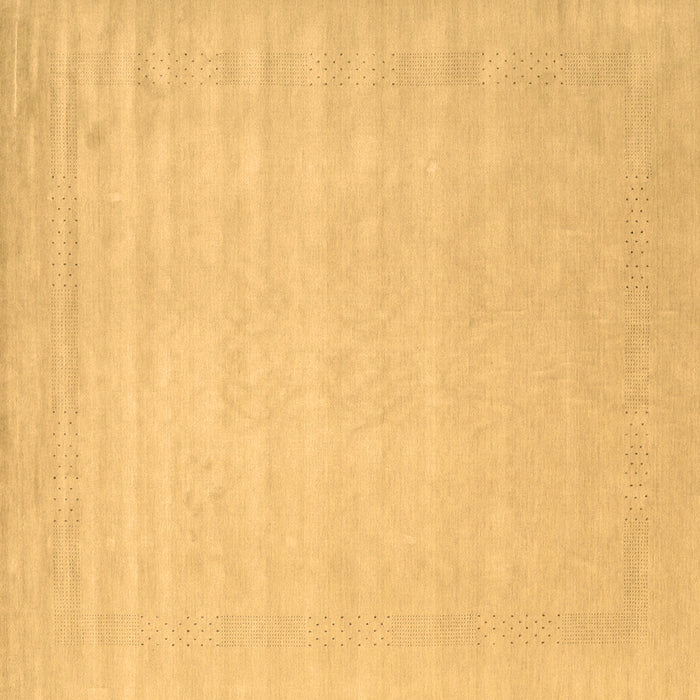 Square Machine Washable Solid Brown Modern Rug, wshcon2453brn