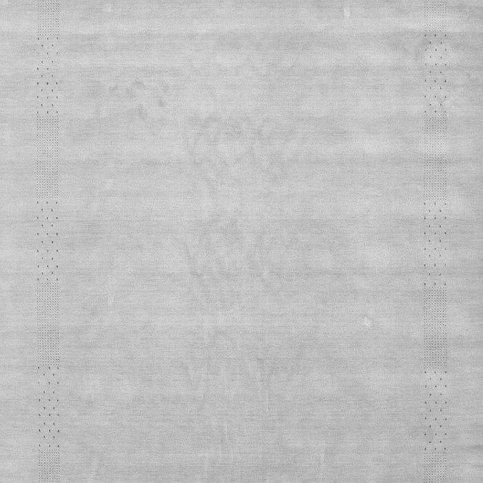 Serging Thickness of Machine Washable Solid Gray Modern Rug, wshcon2453gry