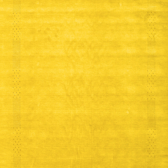 Solid Yellow Modern Rug, con2453yw
