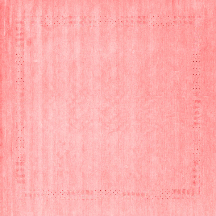 Machine Washable Solid Red Modern Rug, wshcon2453red