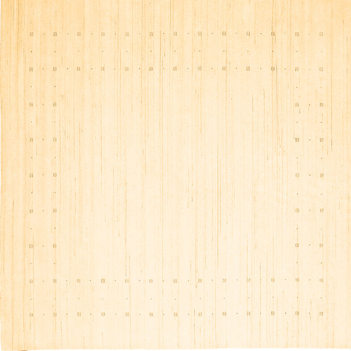 Square Machine Washable Solid Brown Modern Rug, wshcon2454brn