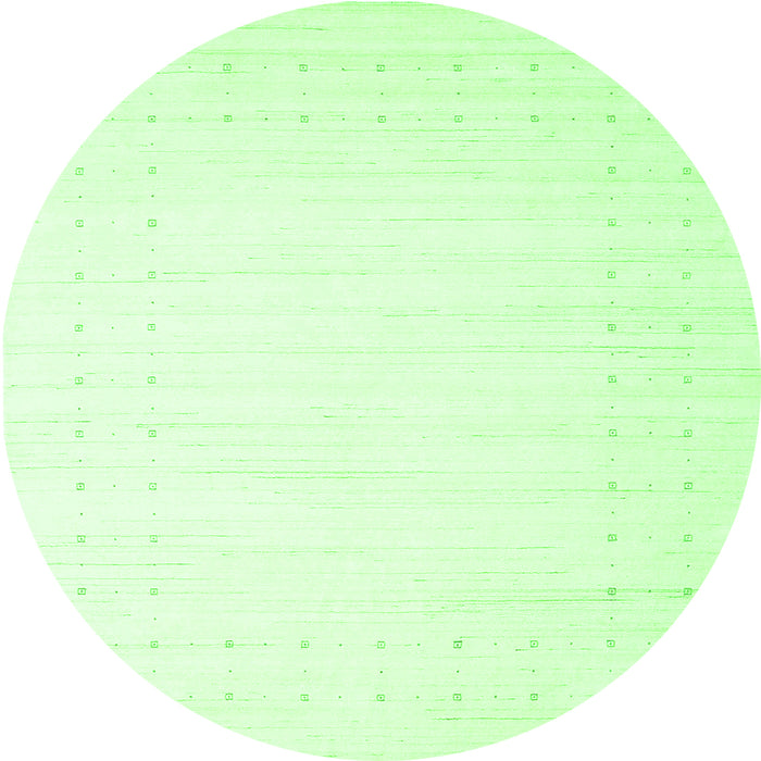 Machine Washable Solid Green Modern Area Rugs, wshcon2454grn