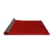 Thickness of Contemporary Neon Red Modern Rug, con2455