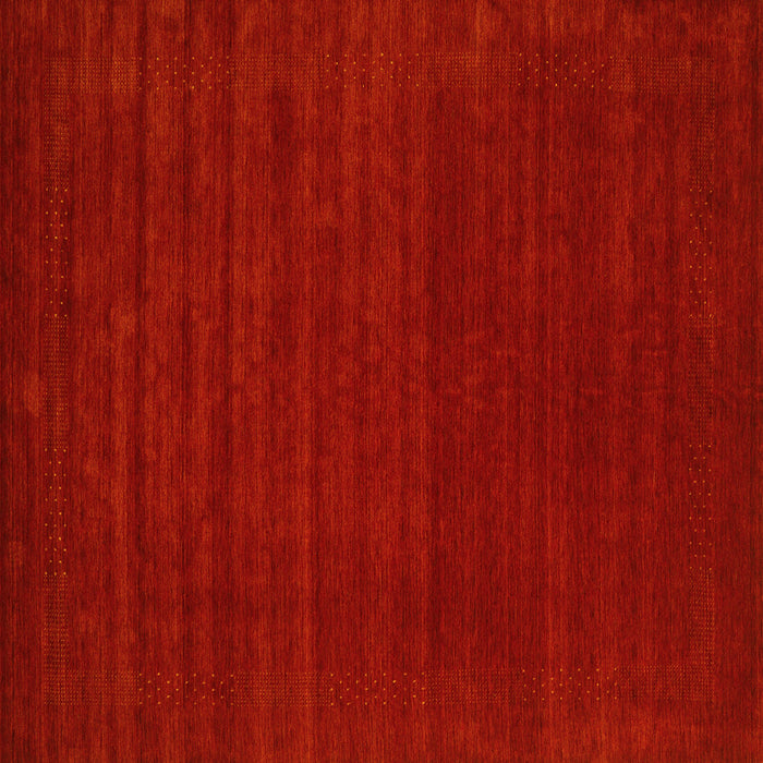 Square Abstract Yellow Contemporary Rug, con2455yw