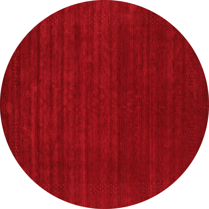 Abstract Red Contemporary Rug, con2455red