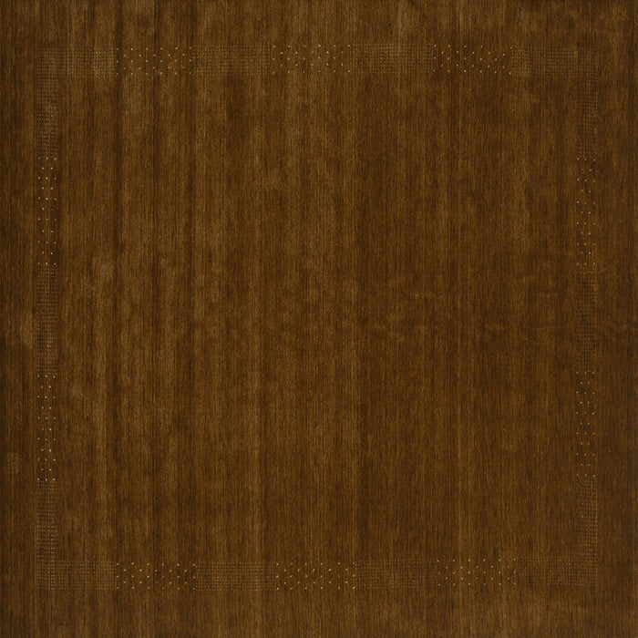 Square Machine Washable Abstract Turquoise Contemporary Area Rugs, wshcon2455turq