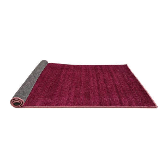 Sideview of Abstract Purple Contemporary Rug, con2455pur