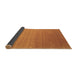 Sideview of Abstract Brown Contemporary Rug, con2456brn