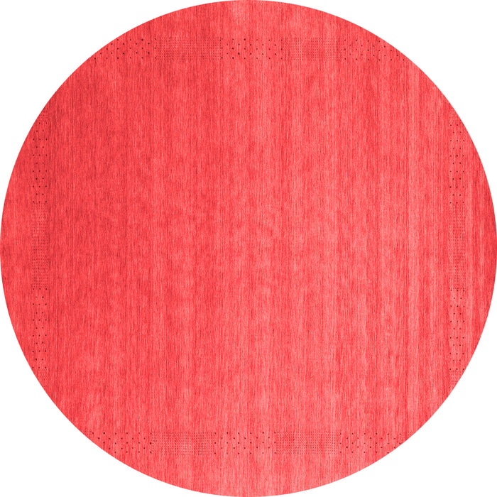Machine Washable Abstract Red Contemporary Rug, wshcon2456red
