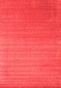 Abstract Red Contemporary Rug, con2456red