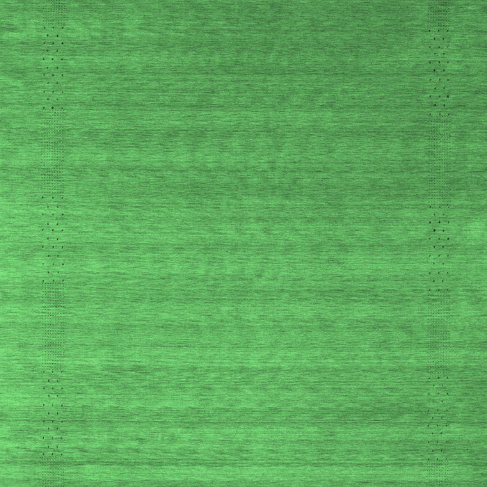 Machine Washable Abstract Emerald Green Contemporary Area Rugs, wshcon2456emgrn