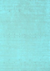 Solid Light Blue Modern Rug, con2457lblu