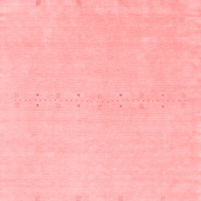 Machine Washable Solid Red Modern Rug, wshcon2457red