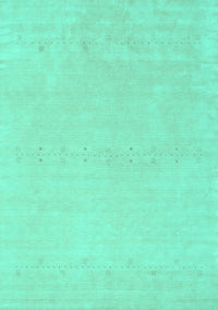 Solid Turquoise Modern Rug, con2457turq