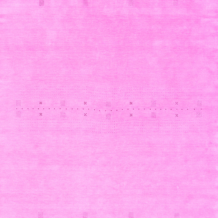 Machine Washable Solid Pink Modern Rug, wshcon2457pnk