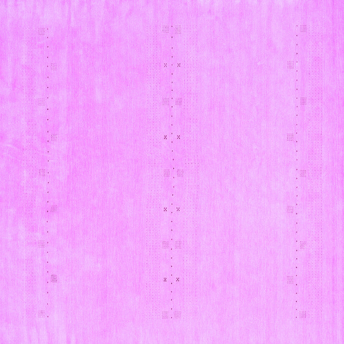 Square Solid Purple Modern Rug, con2457pur