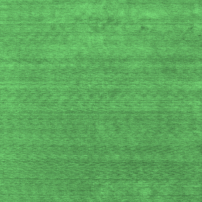 Machine Washable Abstract Emerald Green Contemporary Area Rugs, wshcon2458emgrn