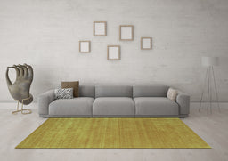 Machine Washable Abstract Light Blue Contemporary Rug in a Living Room, wshcon2458lblu