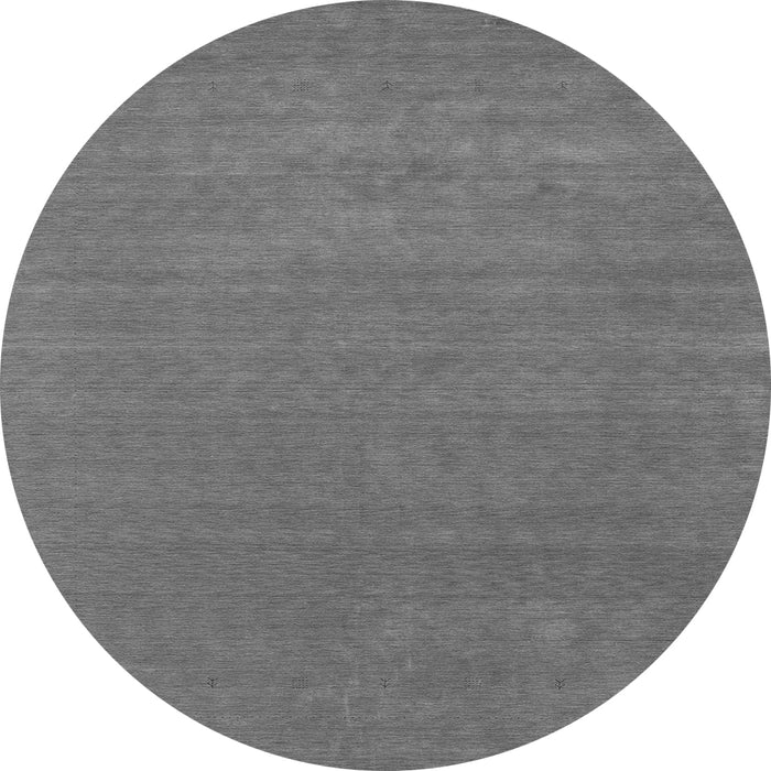 Square Abstract Gray Contemporary Rug, con2458gry